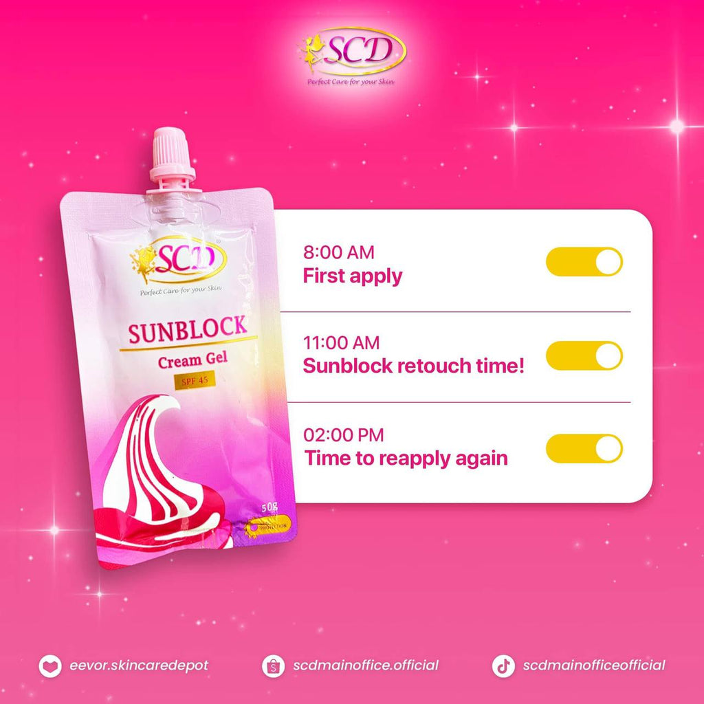 SCD Sunblock Cream Gel 50g