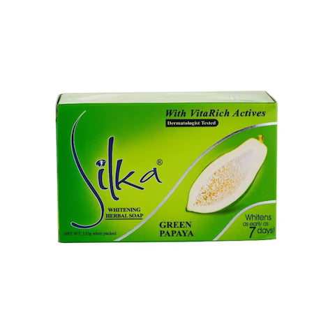 Silka Papaya Soap 135g ( Orange & Green)