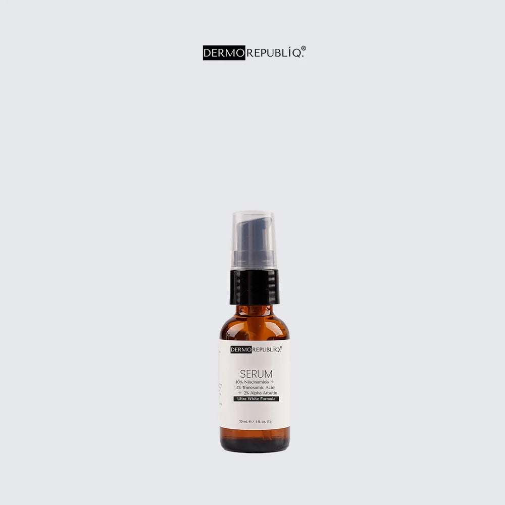 Dermorepubliq 10% Niacinamide +3% Tranexamic Acid +2% Alpha Arbutin Ultra White Serum 30ml