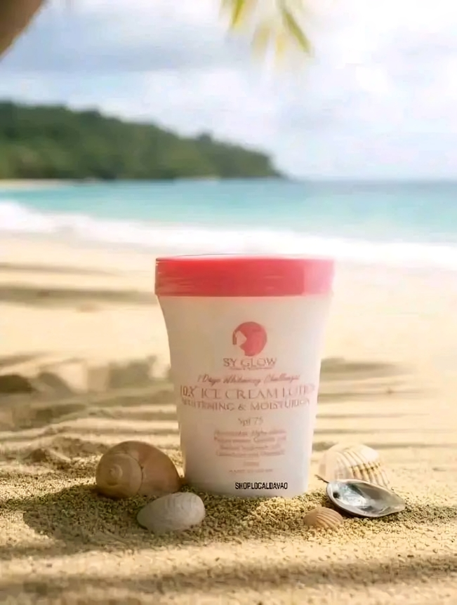 SY GLOW 10X Ice Cream Lotion Whitening & Moisturizing SPF 75