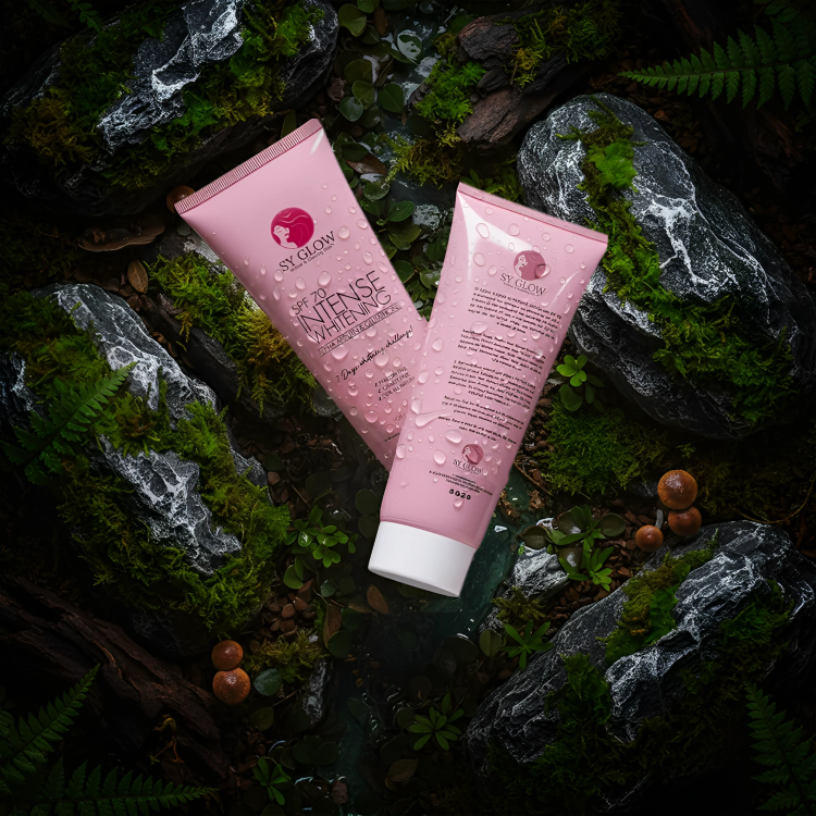 SY GLOW Intense Whitening Lotion SPF 70 with Alpha Arbutin & Glutathione