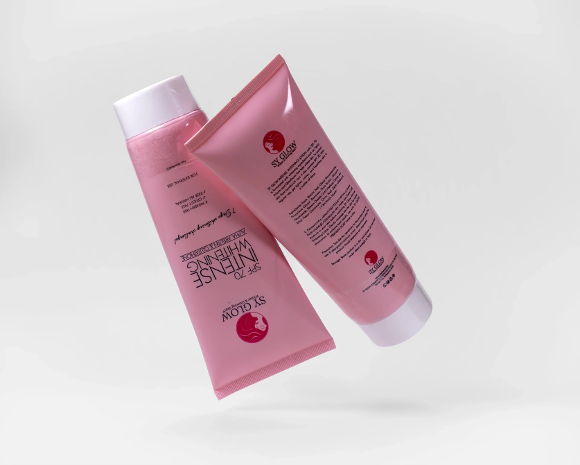 SY GLOW Intense Whitening Lotion SPF 70 with Alpha Arbutin & Glutathione