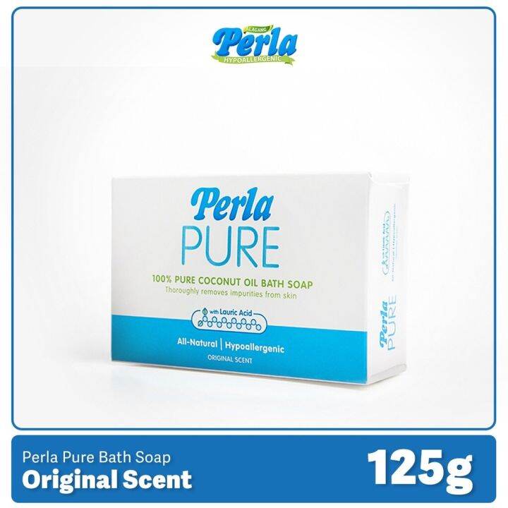 Perla Pure Bar – Natural Bath Soap(Original Scent)