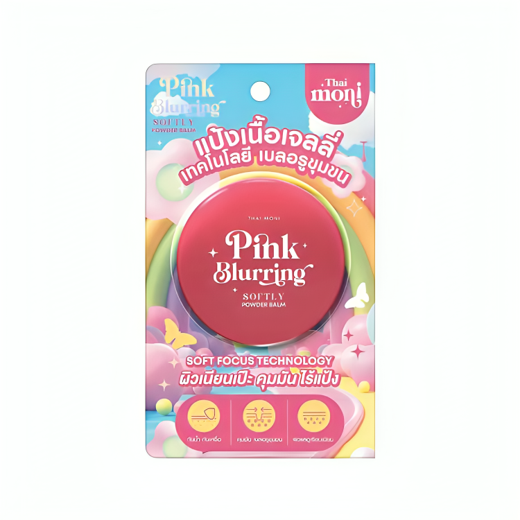 THAI MONI Pink Blurring Softly Powder Balm
