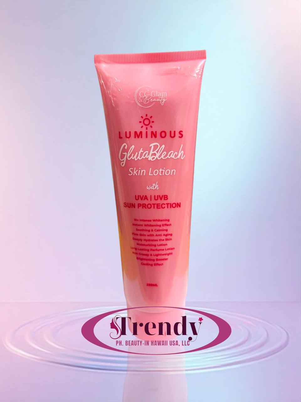 CC GLAM AND BEAUTY Luminous Gluta Bleach Skin Lotion
