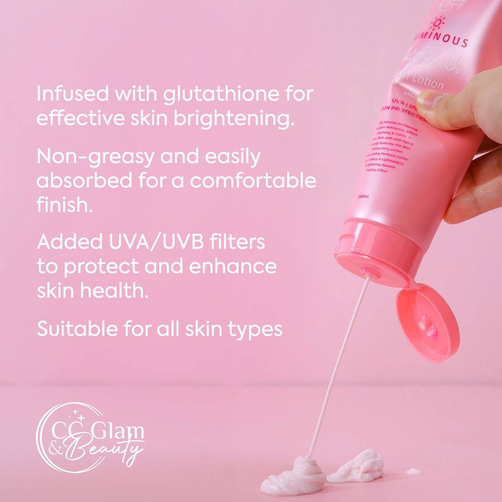 CC GLAM AND BEAUTY Luminous Gluta Bleach Skin Lotion