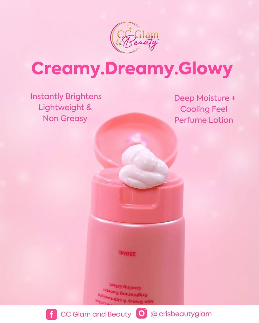CC GLAM AND BEAUTY Luminous Gluta Bleach Skin Lotion