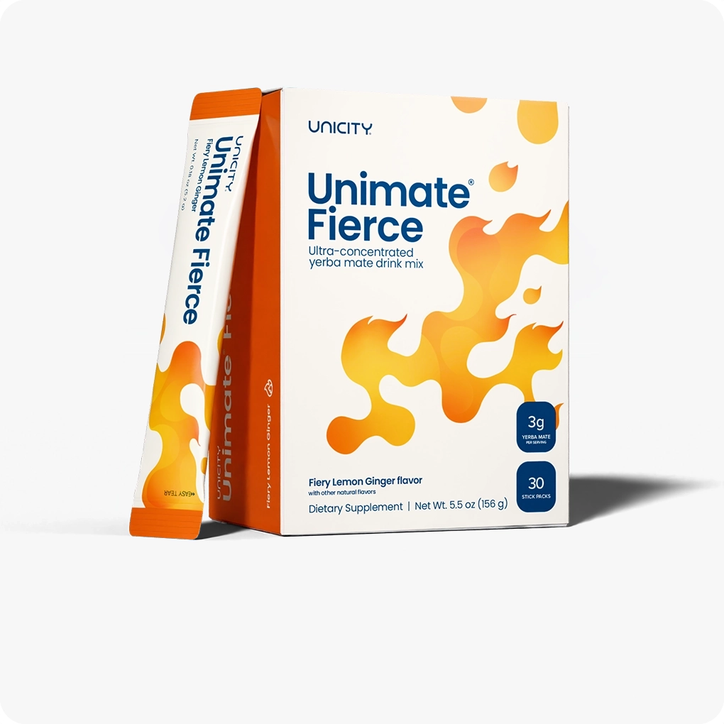 Unicity Unimate - Lemon , Lemon Ginger & Raspberry Pomegranate Flavor