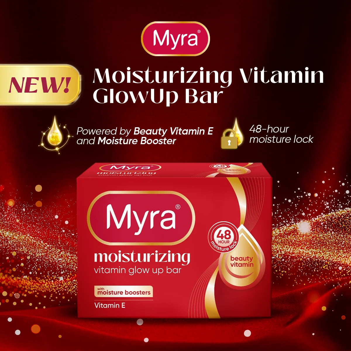 MYRA Whitening & Moisturizing Glow Up Bar 90g
