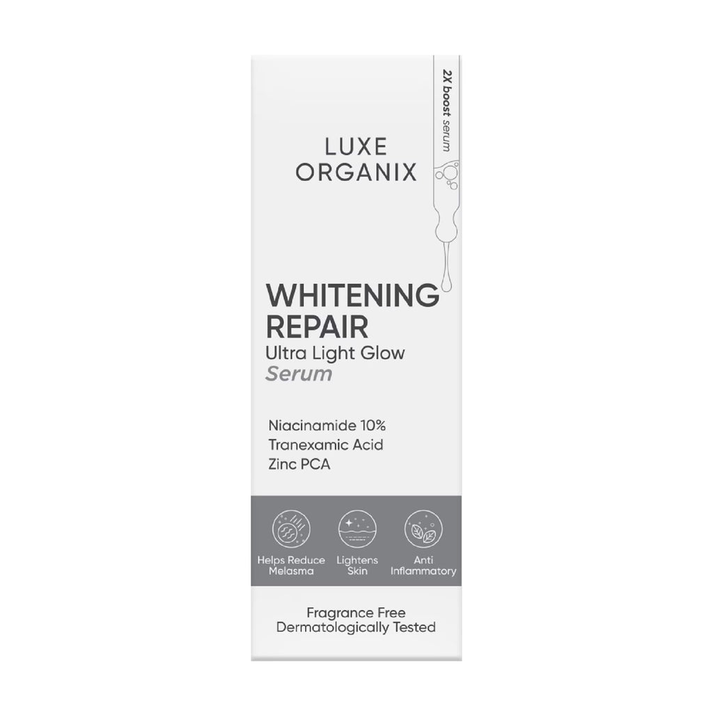 LUXE ORGANIX Whitening Repair Ultra Light Glow Serum 30ml