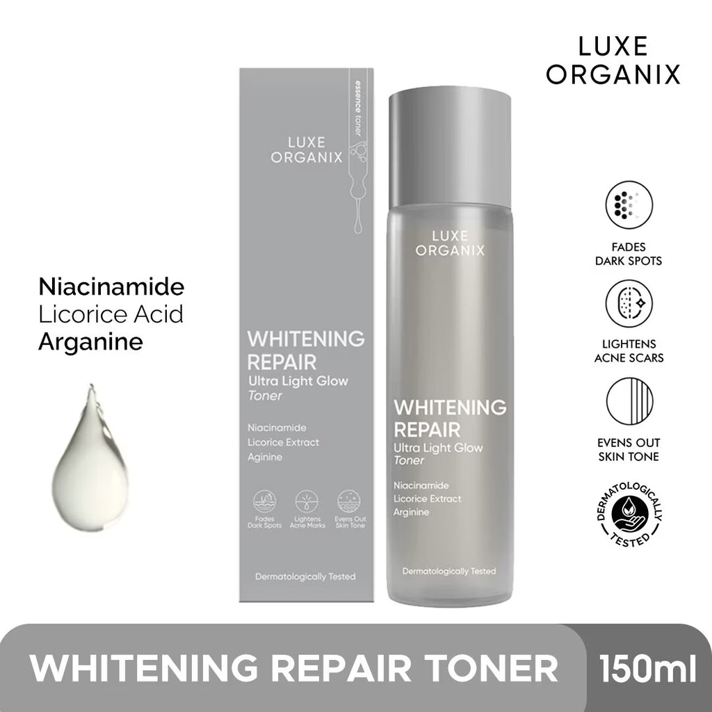 LUXE ORGANIX Whitening Repair Ultra Light Glow Toner 150ml