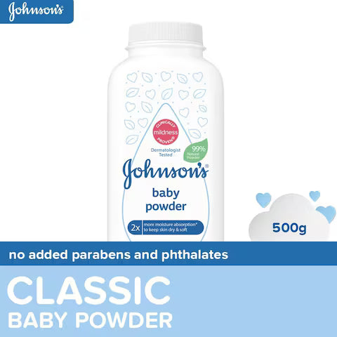 Johnsons Baby Powder Classic 500g