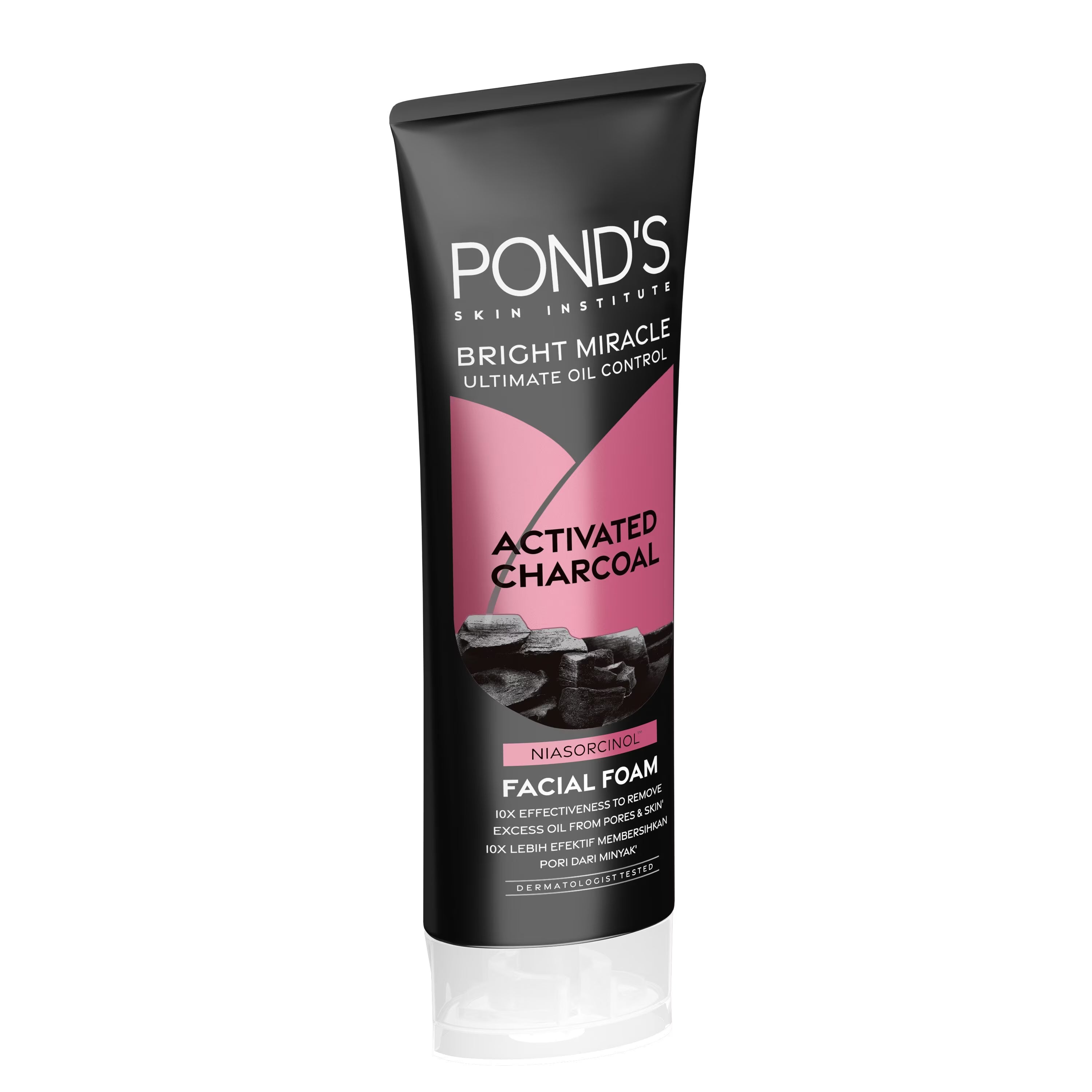 PONDS Bright Miracle Activated Charcoal Oil Control Facial Wash 100g