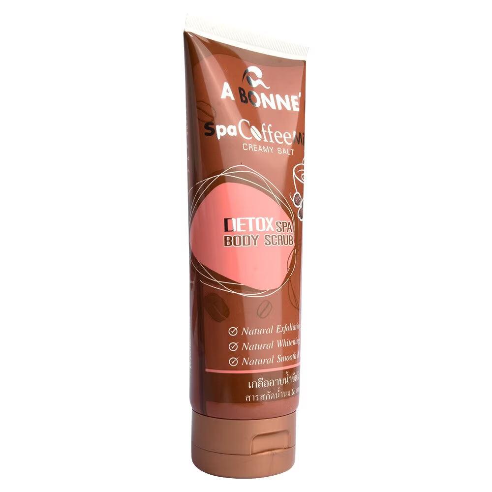 A BONNE Spa Coffee Milk Creamy Spa Detox Body Scrub
