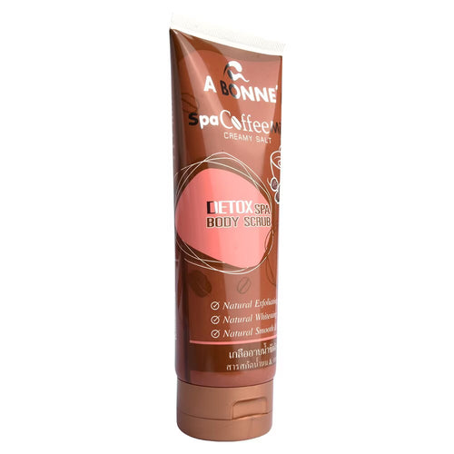 A BONNE Spa Coffee Milk Creamy Spa Detox Body Scrub