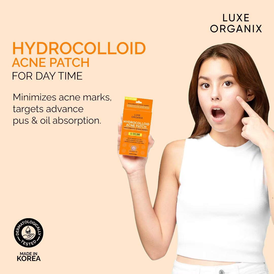 LUXE ORGANIX Hydrocolloid Acne Spot Patch