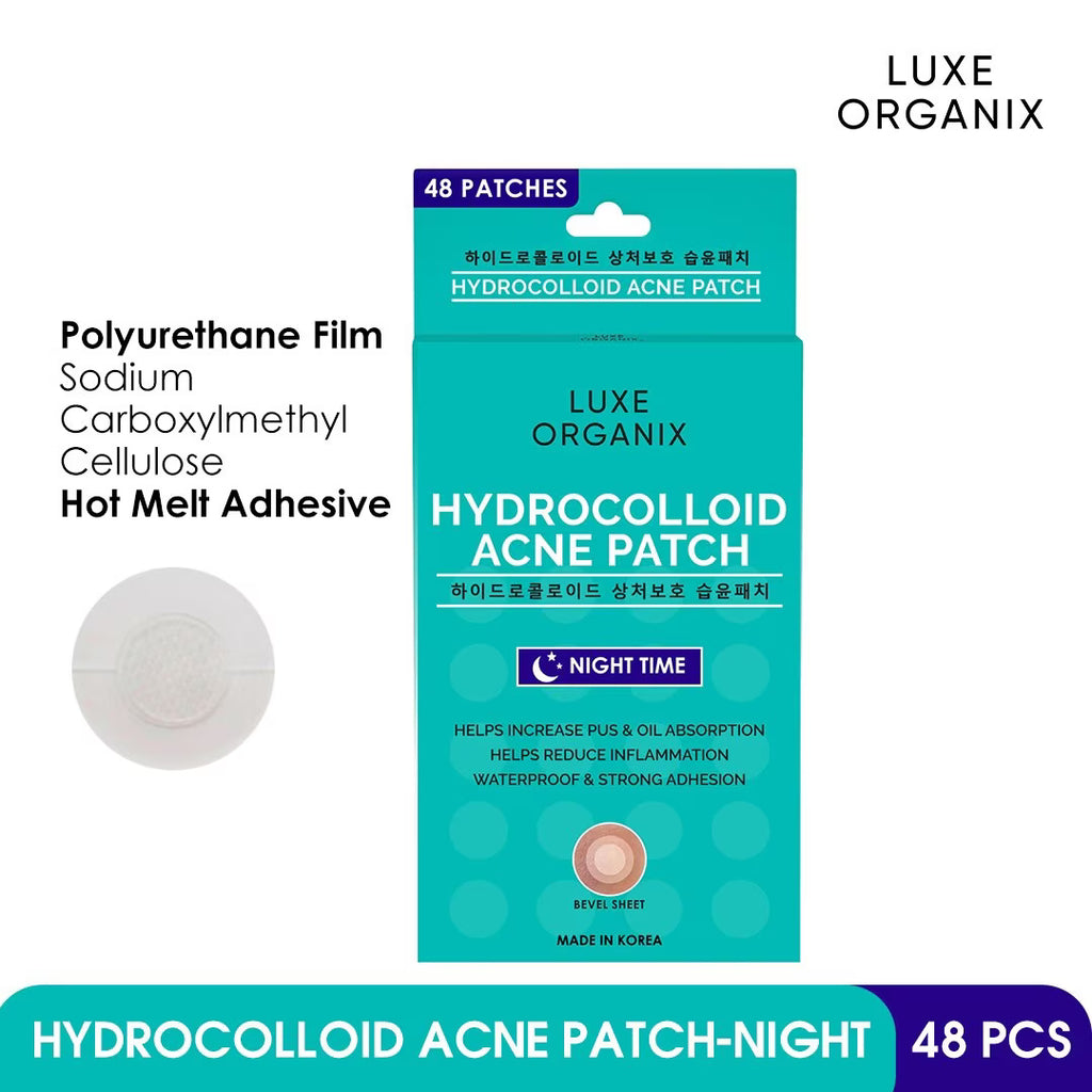 LUXE ORGANIX Hydrocolloid Acne Spot Patch