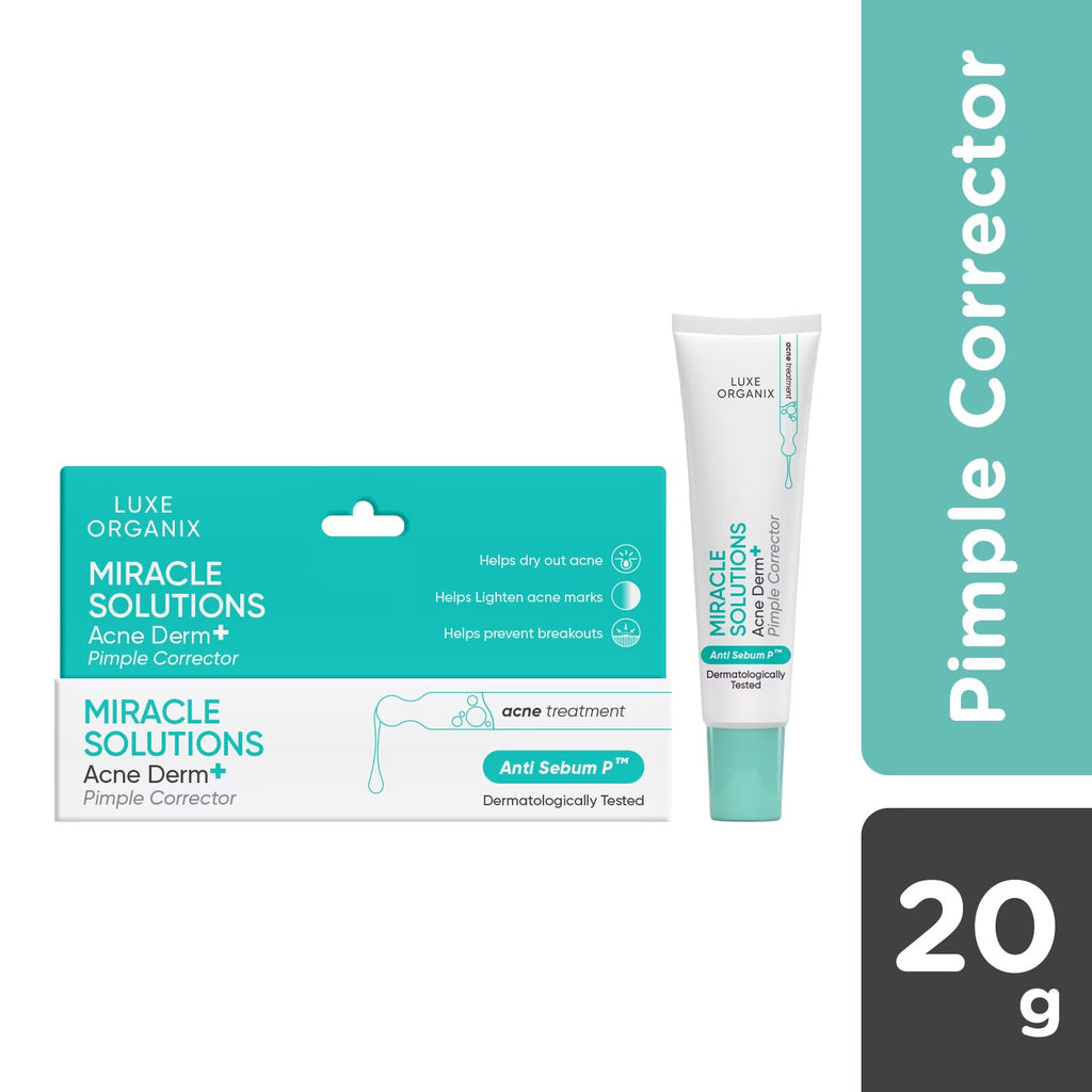 LUXE ORGANIX Miracle Solutions Acne Derm Pimple Corrector 20g