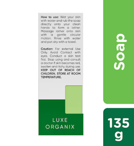 Luxe Organix Aloe Vera Vitamin C Soap 135g