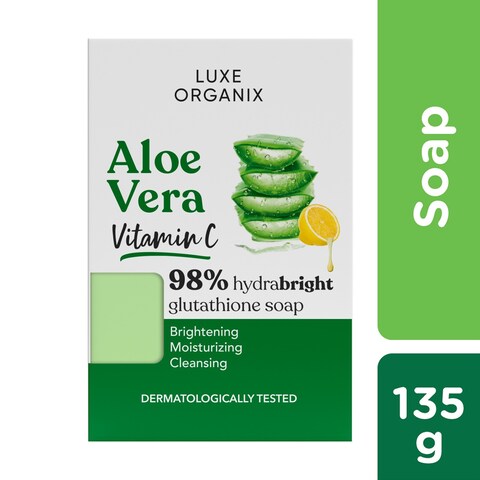 Luxe Organix Aloe Vera Vitamin C Soap 135g
