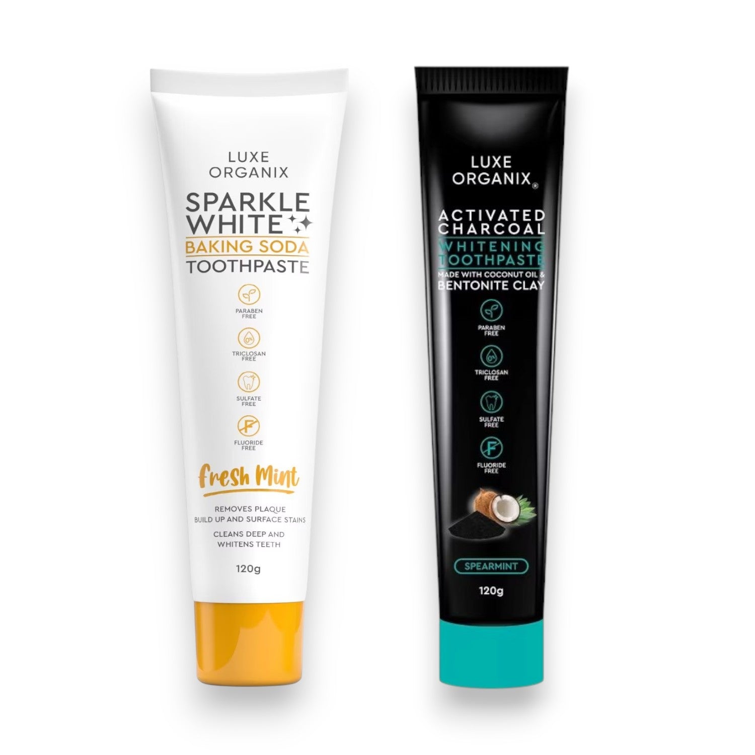 LUXE ORGANIX Whitening Toothpaste 120g
