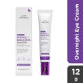 LUXE ORGANIX Advanced Retinol + Bakuchiol Deep Wrinkle Eye Contour Overnight Cream