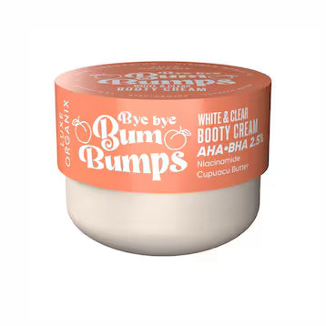 Luxe Organix Bum Bum Cream White & Clear Bye Bye Butt Acne