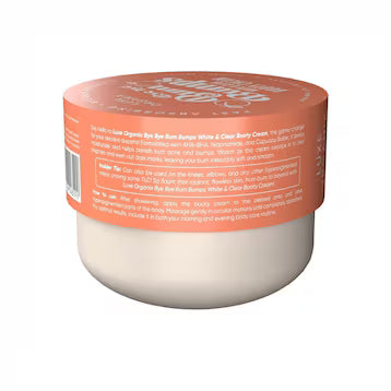 Luxe Organix Bum Bum Cream White & Clear Bye Bye Butt Acne