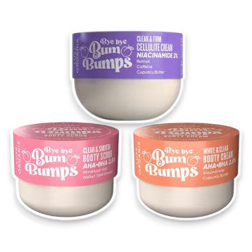 LUXE ORGANIX Bye Bye Bum Bumps Cream & Scrub