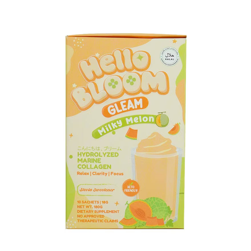 HELLO BLOOM Gleam Milky Melon & Strawberry