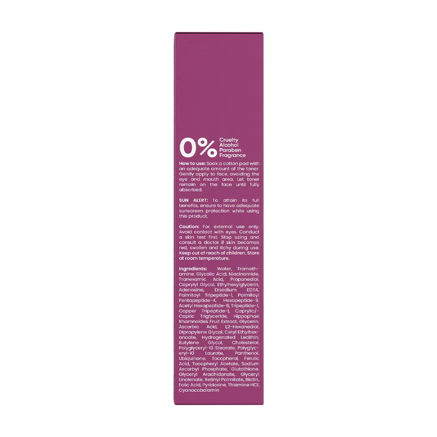 LUXE ORGANIX DermaPRO TXA Melasma Clear 6.0 Complexion Bright Exfoliating Toner 150ml