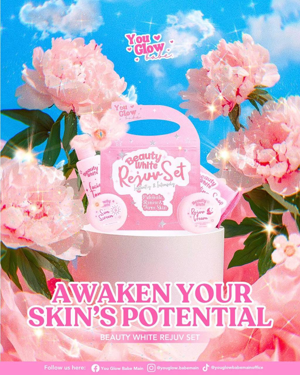 YOU GLOW BABE - Beauty White Rejuvenating Set