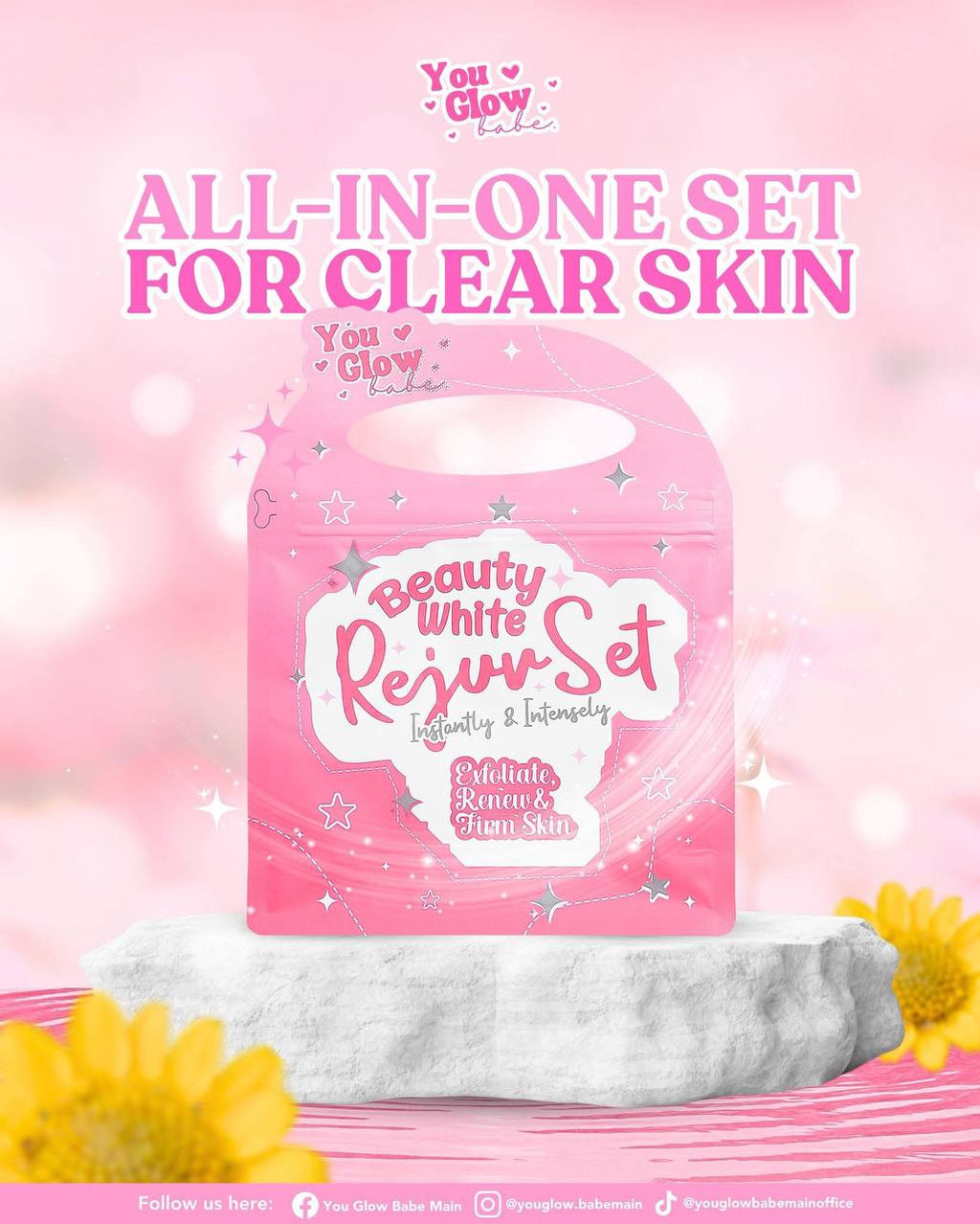 YOU GLOW BABE - Beauty White Rejuvenating Set