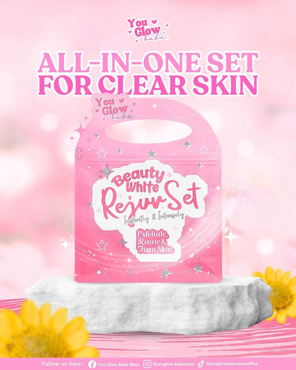 YOU GLOW BABE - Beauty White Rejuvenating Set