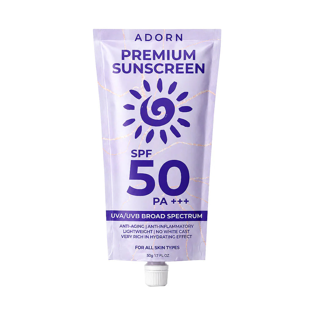 Adorn Premium Sunscreen 50g Sachet