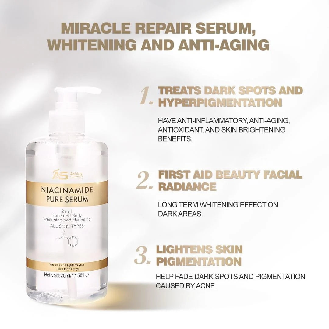 ASHLEY SHINE  NIACINAMIDE Pure Serum 520ml