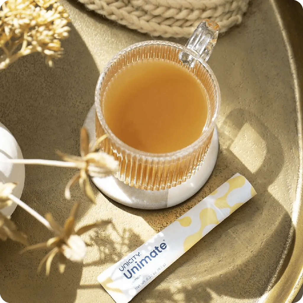 Unicity Unimate - Lemon , Lemon Ginger & Raspberry Pomegranate Flavor
