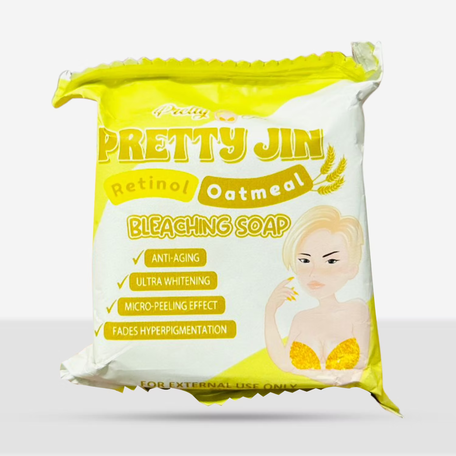 Pretty Jin Retinol Oatmeal Bleaching Soap