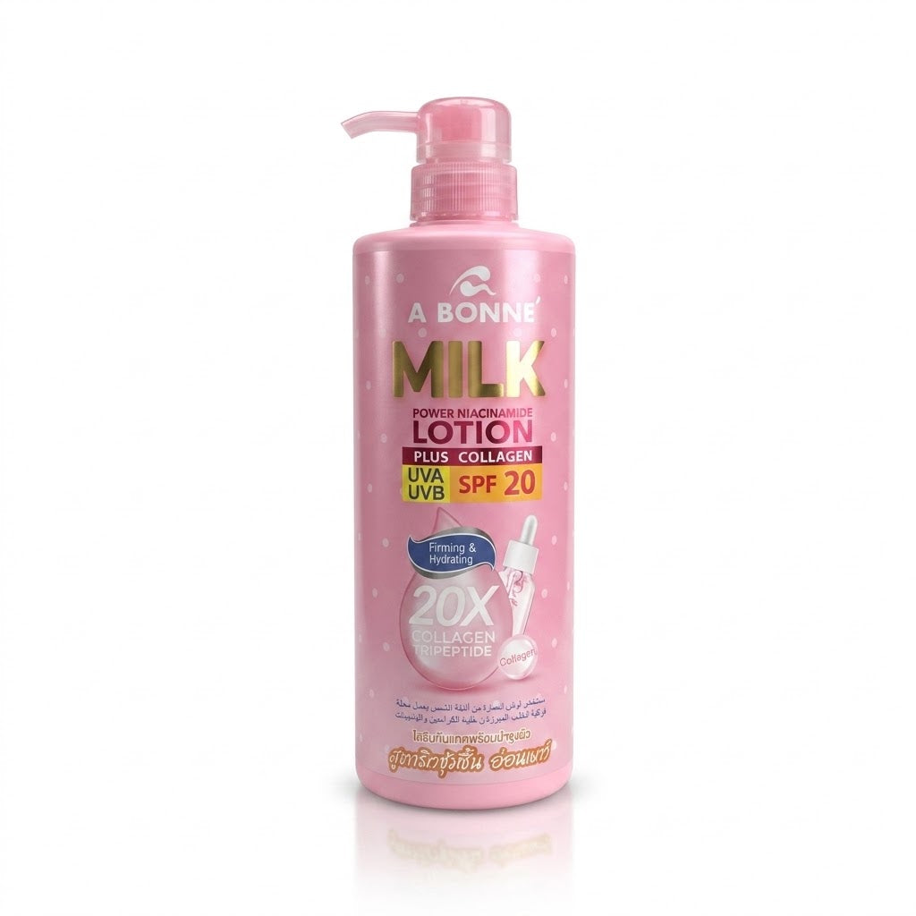 A Bonne Milk Power Niacinamide Lotion Plus Collagen SPF 20 (500ml)