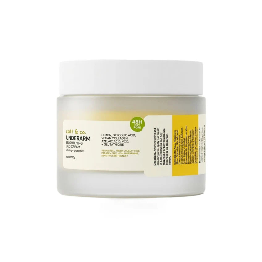 Catt & Co. Brightening Underarm Deo Cream 30g