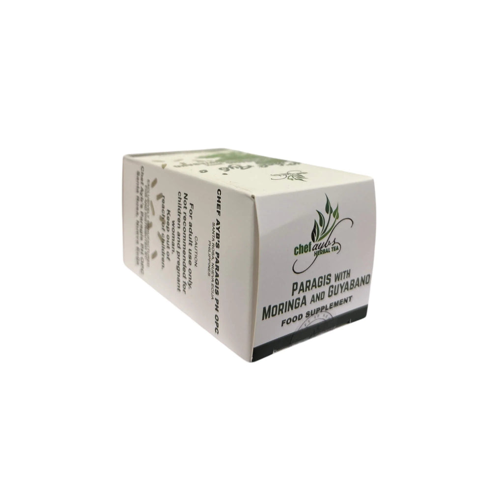 Chef Ayb’s Capsules Paragis with Moringa and Guyabano 60 Vegetable Capsules x 500 mg