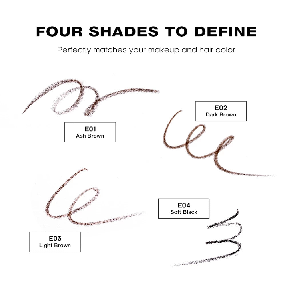 JMCY Sweatproof Double-Headed Eyebrow Pencil