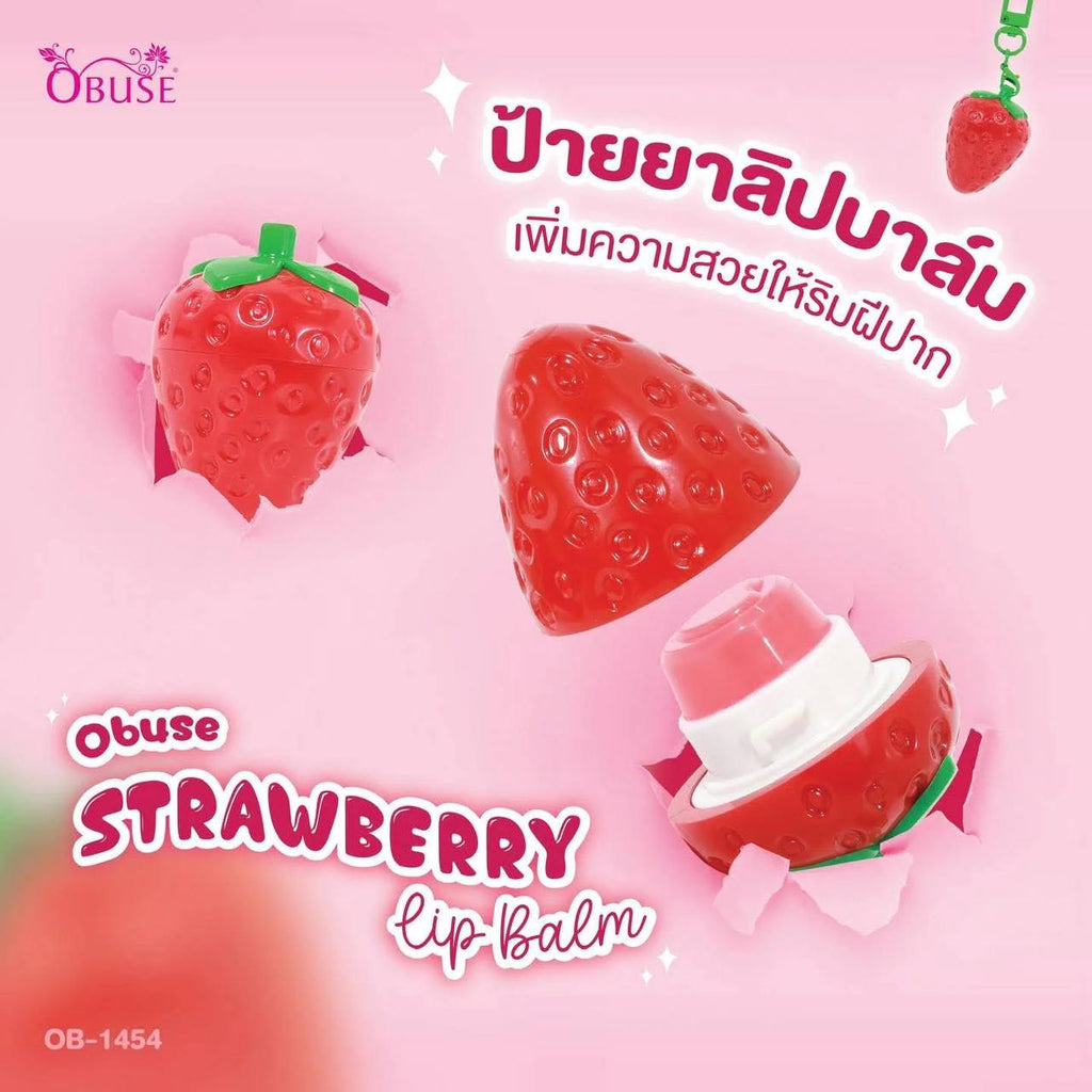 OBUSE® Strawberry Magic Lip Balm