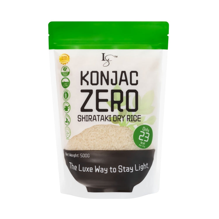 Luxe Slim Konjac Zero Shirataki Dry Rice 500g