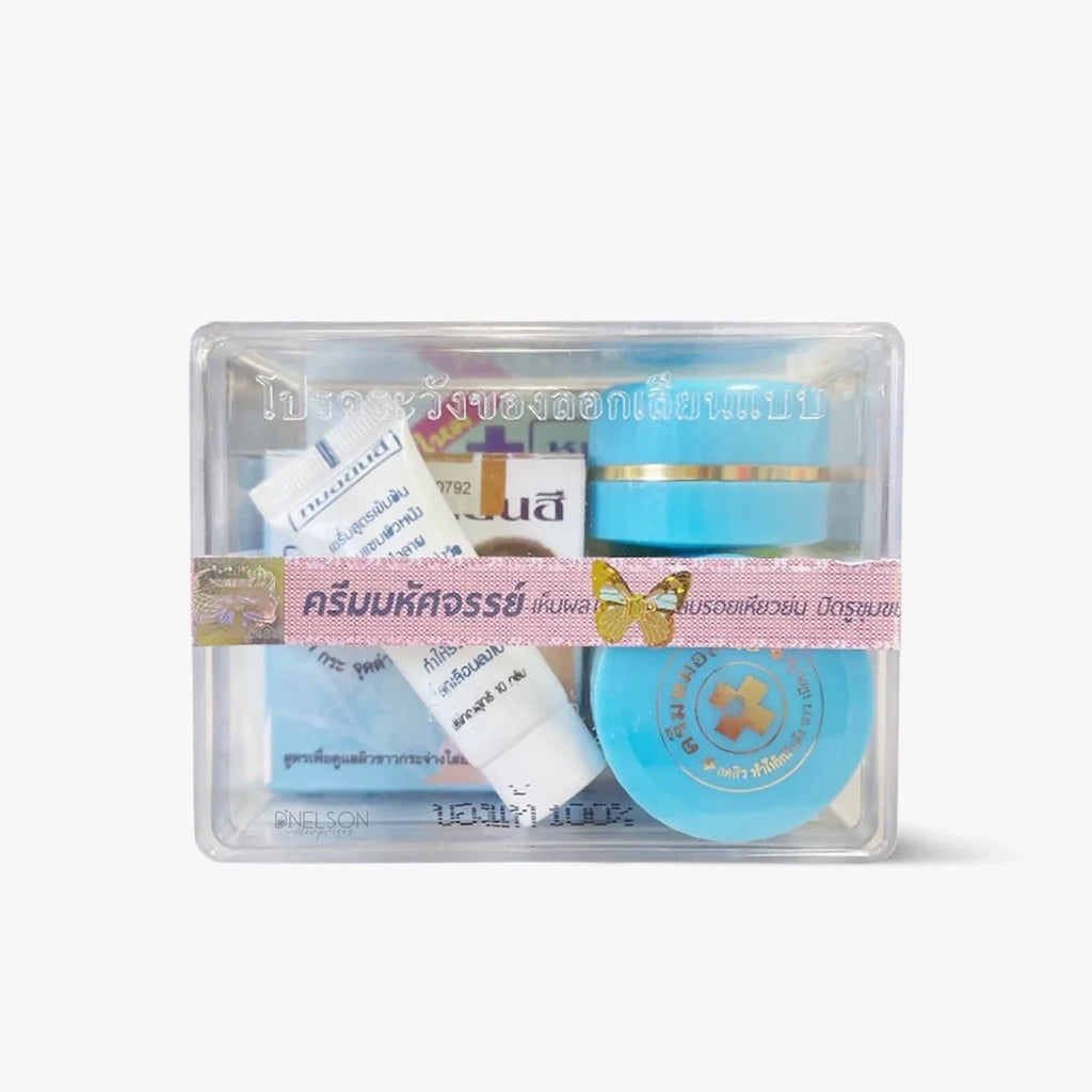 DR YANHEE FACIAL SET  (Blue) for Melasma, Freckles & Dark Spots