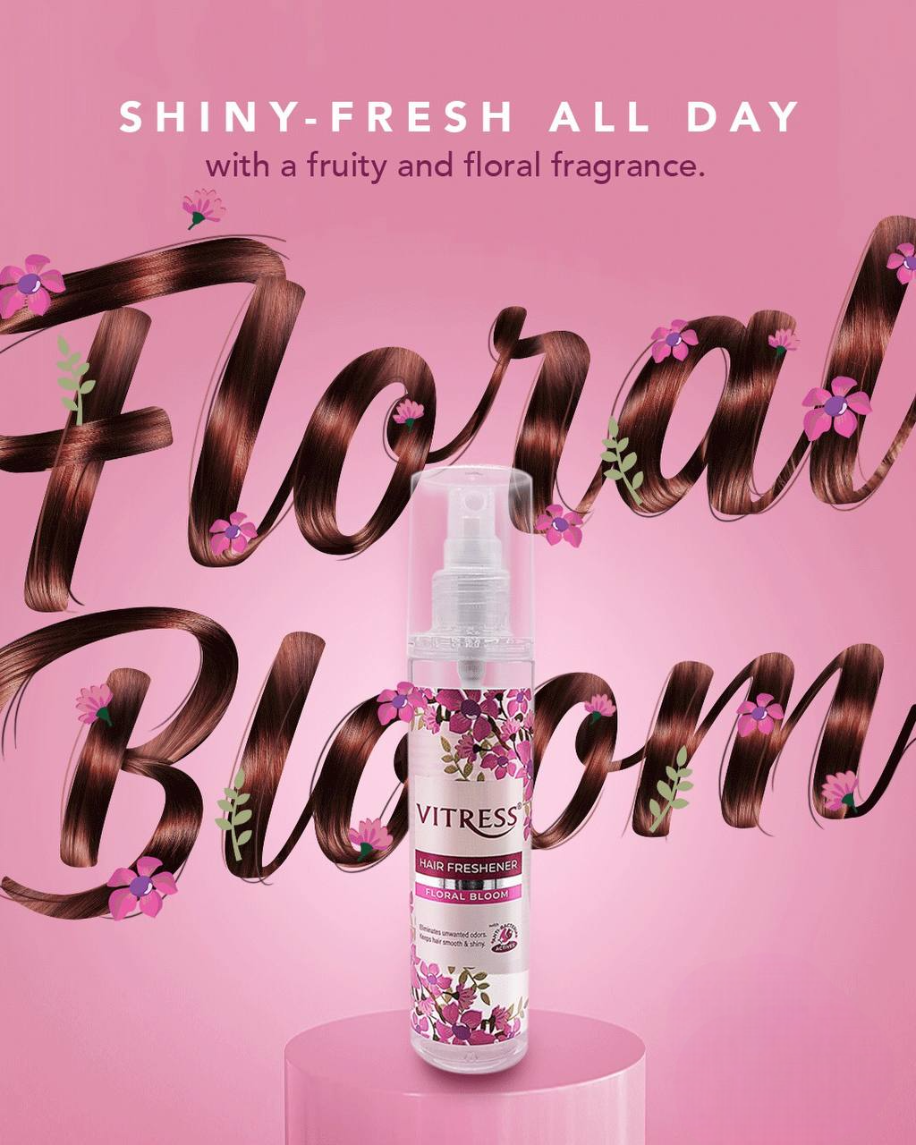 VITRESS Hair Freshener -  Floral  Bloom & Tropical Burst