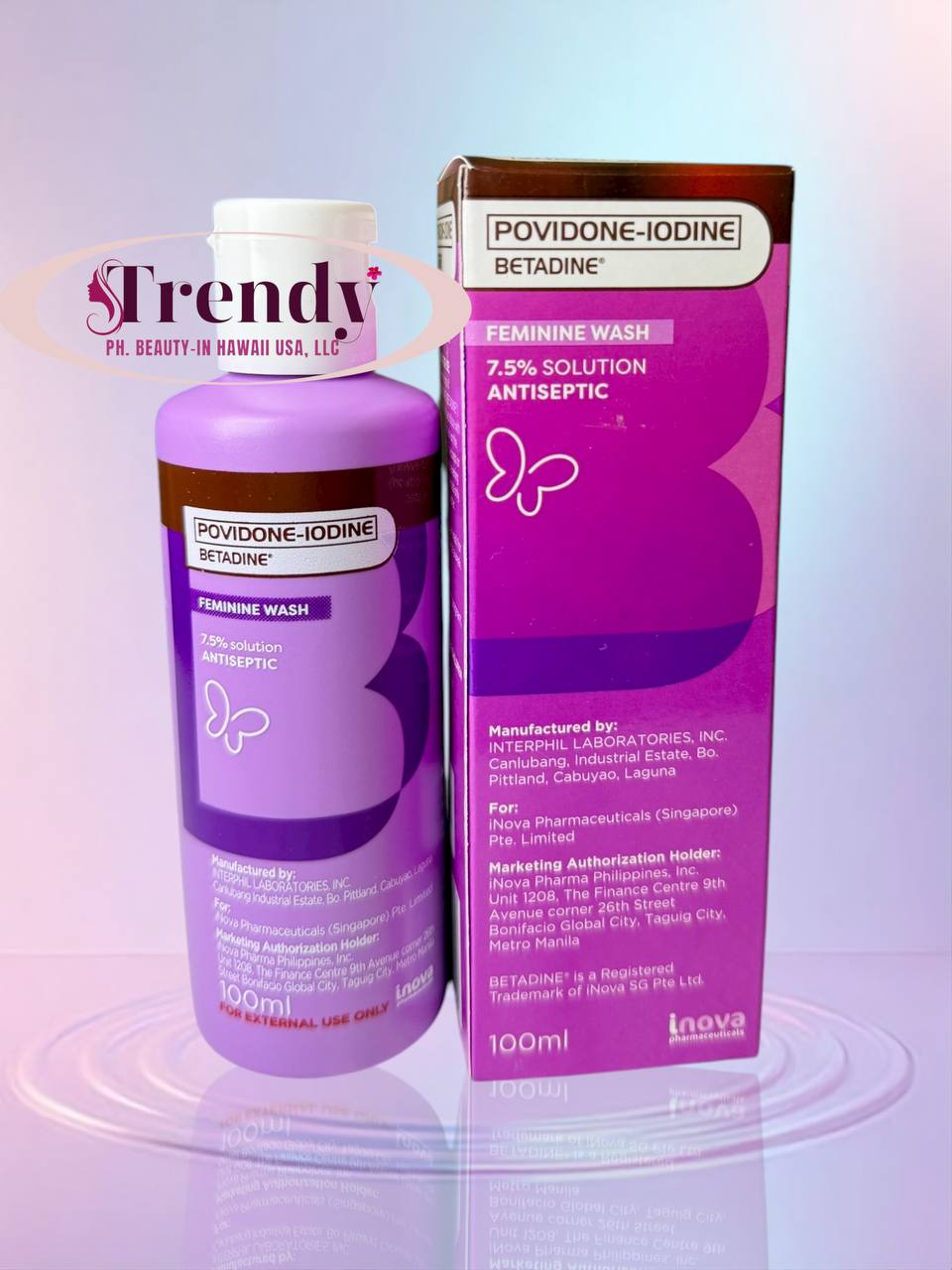 BETADINE™ Antiseptic 7.5% Protective Care (Feminine Wash) 100ml