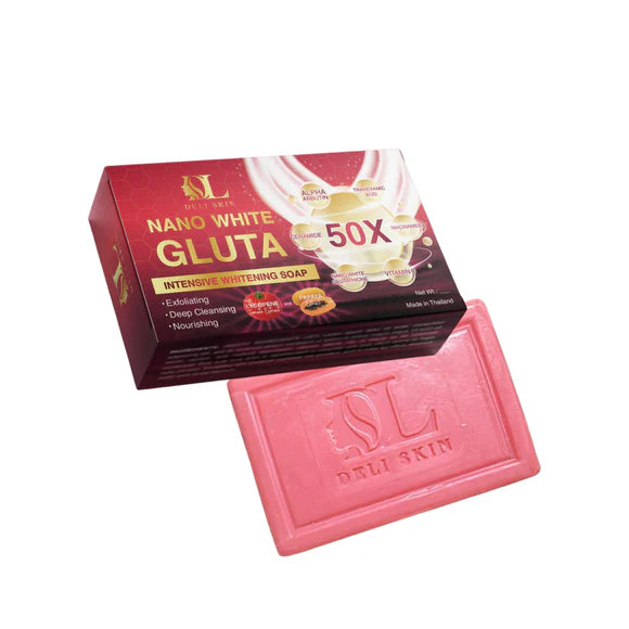 DELI SKIN Nano White Gluta Intensive Whitening Soap 90g
