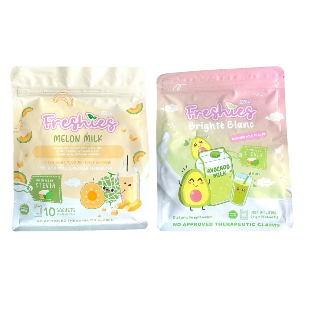 JUJU GLOW - Freshies Avocado Milk Flavor & Milky Melon