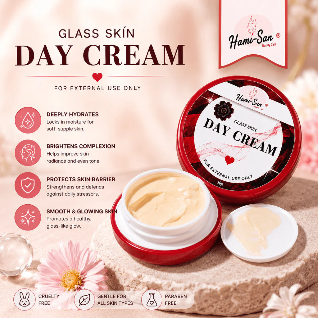 Hami-San Glass Skin Day Cream 10g